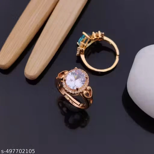 Cubic Zirconia American Diamond Ring