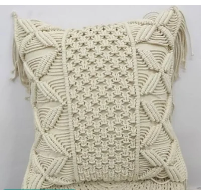 Jute Braided Cushion_Pack of 1