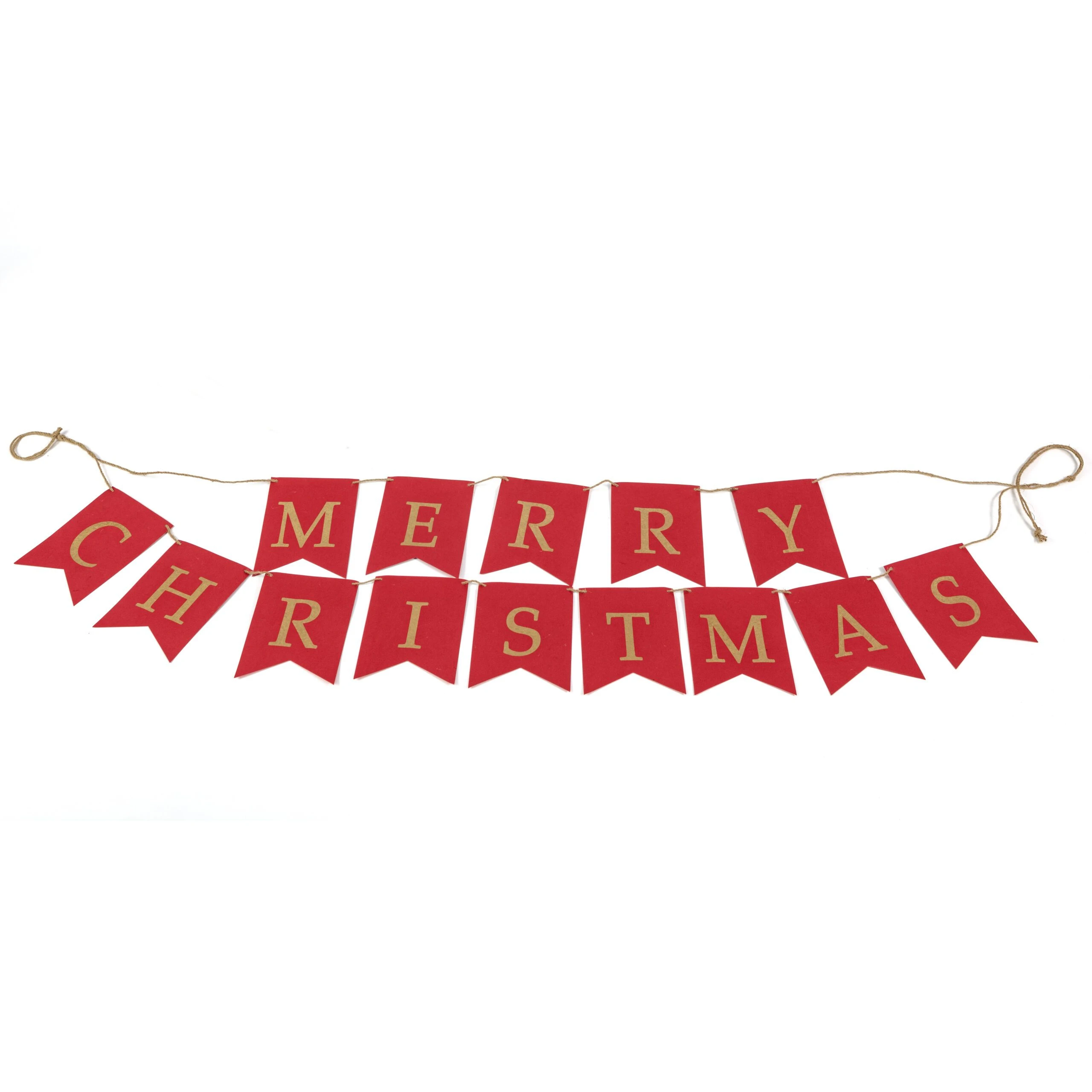 Handmade Paper Christmas Bunting
