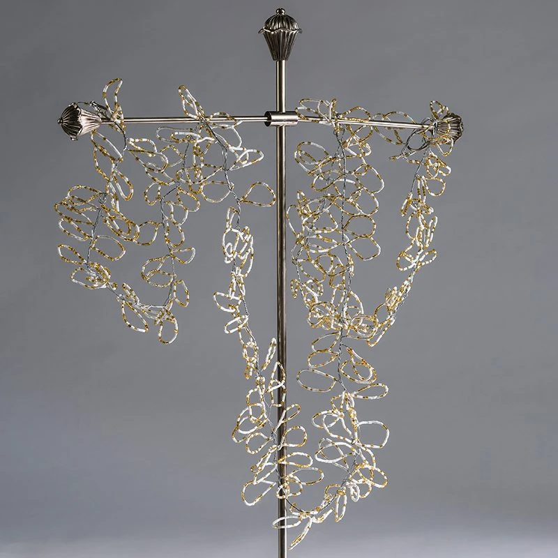 Flexible Beaded Garland Gold