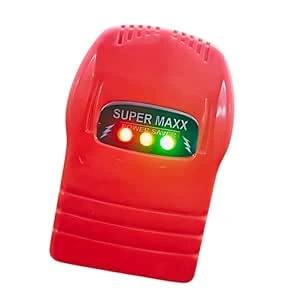 Power Saver | ISI Certified Energy Saving Device | Stylish Red Design for Home & Office Use | Eco-Friendly, Cost-Effective Power Management Solution