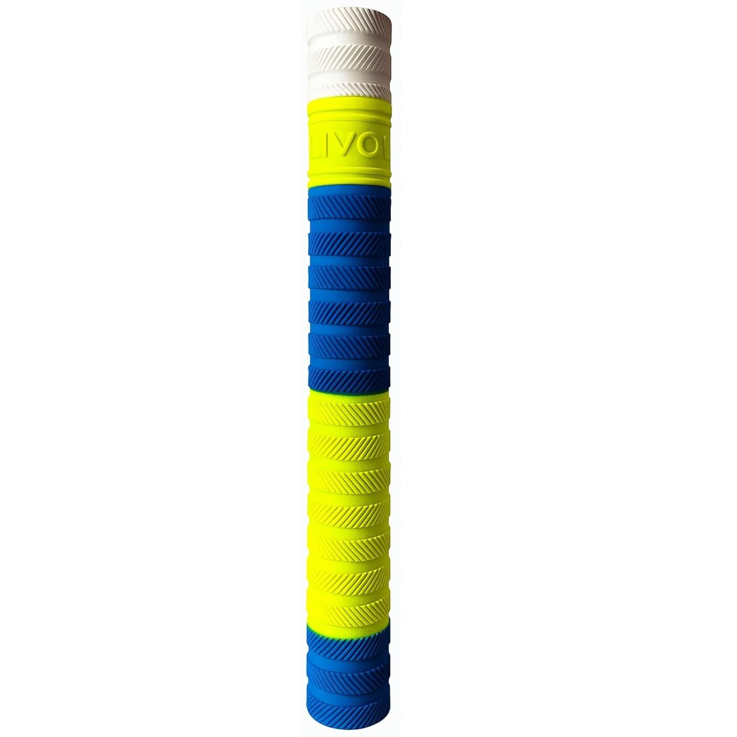 Cricket Bat HanCricket BFit Cricket Bat Handle Rubber Grips for Shock Absorbing (1 Rubber Grip) (White) (BLUE-LEMON)at HaCricket for Shtock Absorbing (1 RubberBat Handlefor Shtock Absorbinfor Shtock Absorbing (1 Rubber