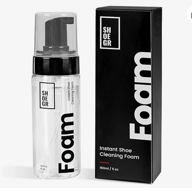 Instant Shoe Cleaning Foam | 150ml Shoe Cleaning Foam White Shoe Cleaning Kit, Shoe Cleaner Shampoo For Sneakers, Sports, Suede, Rubber | Shoe Cleaner Foam Spray