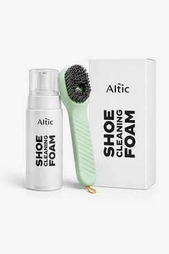 Shoe Cleaning Kit with free brush - Foam Cleaner (150ml), Medium Bristle Brush & Sports Shoe Sneakers and canvas Cleaner | stain remover shoe Foam