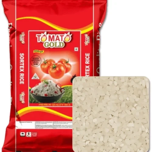 Tomato Gold Premium Quality Sortex Rice Broken Steam 26 Kg