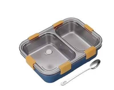 2 Compartment Lunch Box Pack of 1