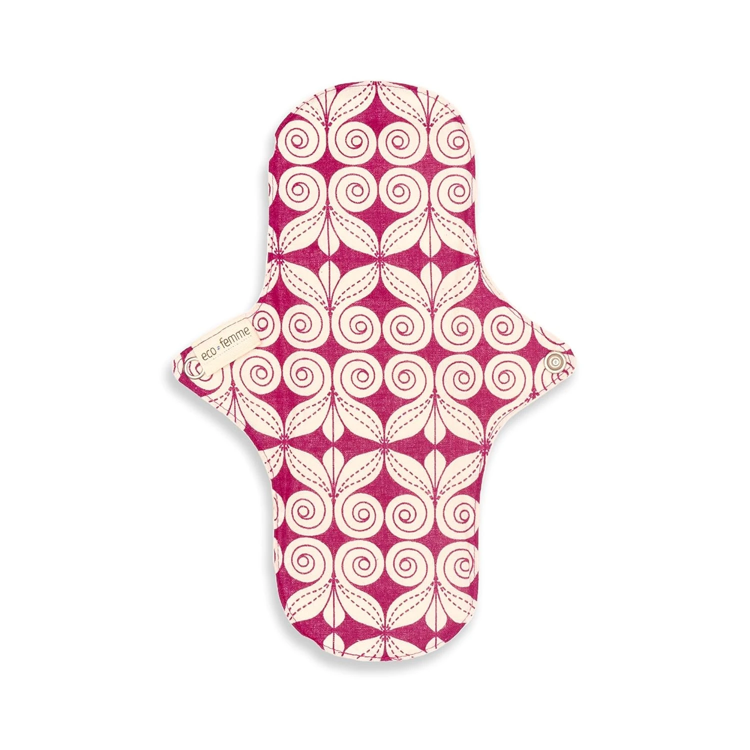 Reusable Sanitary Cloth Pad | GOTS Certified Organic Cotton | with leak proof | Light flow pad | lasts upto 75-100 washes (Pack of 1) (Natural Range)