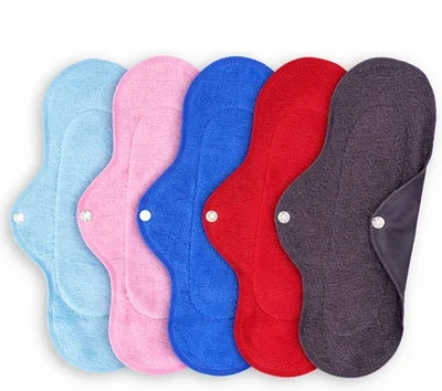 Reusable Cloth Sanitary Pads Pack of 5