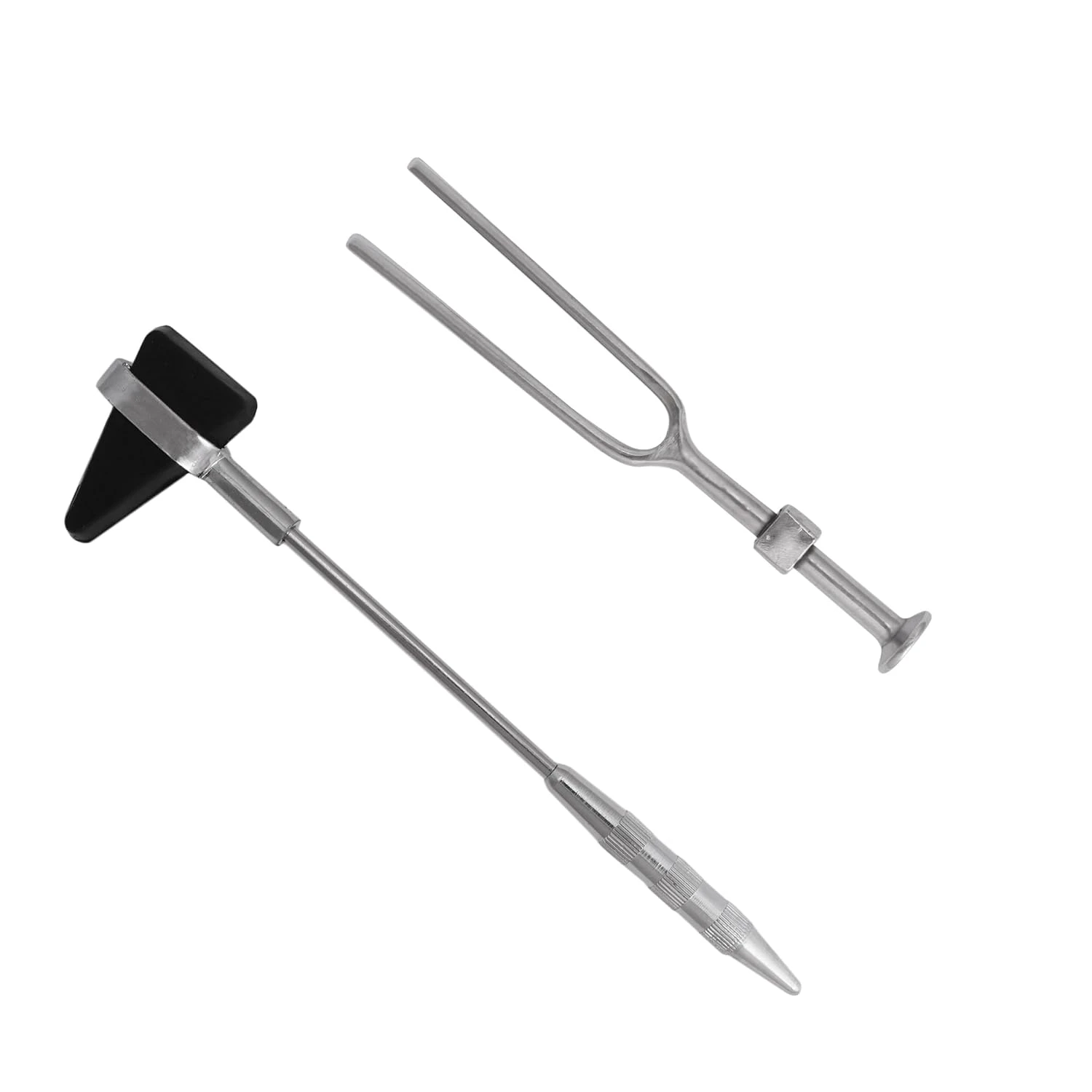 SURGICAL Tuning Fork and Reflex Hammer Set – Medical Diagnostic Kit – Neurological Reflex Hammer – For Doctors