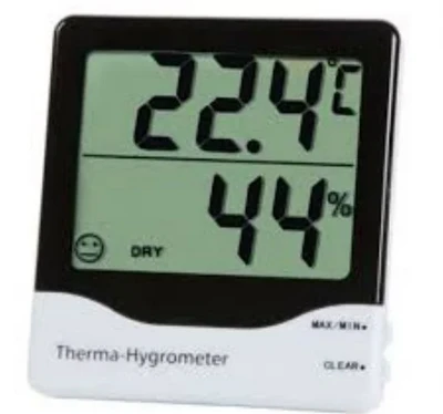 Thermo Hygrometer Pack of 1