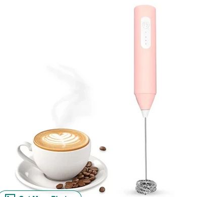 USB Hand Blender Milk Frother Handheld, Drink Mixer Coffee