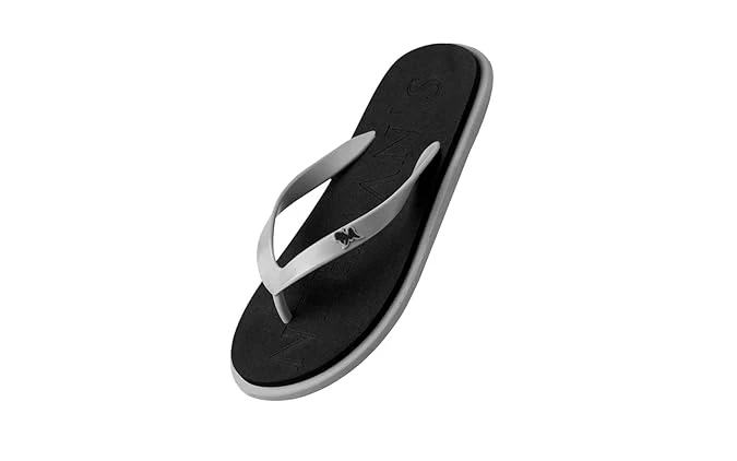 Eco Classic Slippers for Men | Lightweight & Comfortable Flip Flops | Anti-Skid Rubber Sole | Soft Daily Slippers for Men | Durable, Flexible & Stylish Casual Wear